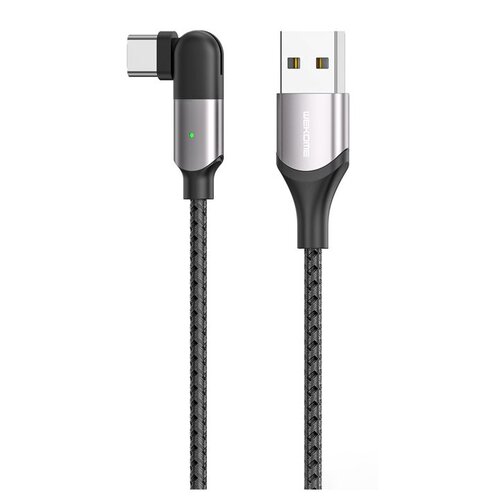 Kabel USB - USB-C WEKOME WDC-142 Game Series 1 m Szary