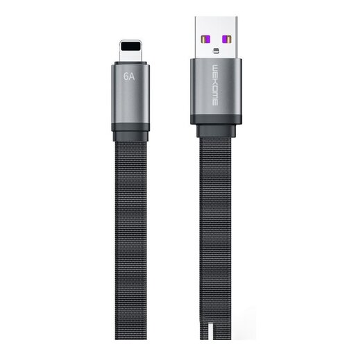 Kabel USB - Lightning WEKOME WDC-156 King Kong 2nd gen 1.3 m Czarny