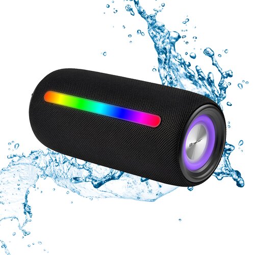 Głośnik mobilny TRACER Stripe Radio FM Czarny