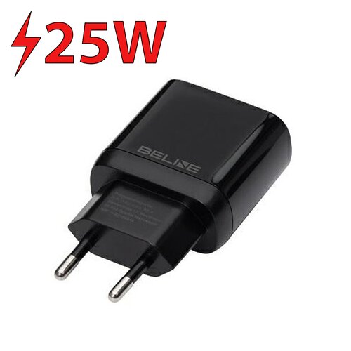 Ładowarka sieciowa BELINE BLNCB25 25W GaN Czarny