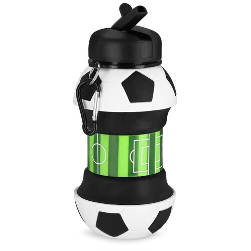 Bidon SPOKEY Cort 520 ml Czarno-biały