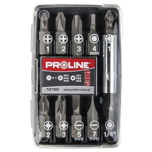 Zestaw bitów PROLINE 10700 (10 szt.)