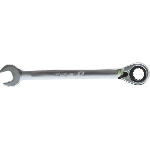 Klucz płasko-oczkowy z grzechotką PROLINE HD 35689 9 mm