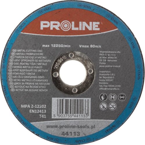 Tarcza do cięcia PROLINE 44111 115 mm