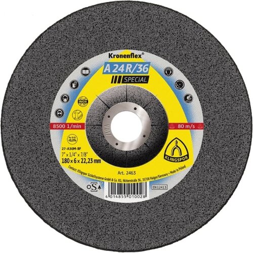 Tarcza do szlifowania KLINGSPOR 2830 125 mm