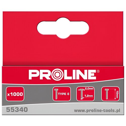 Gwoździe tapicerskie PROLINE 55340 (1000 szt.)
