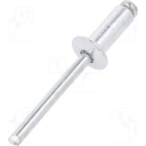 Nity aluminiowe MEGA 59512 4.8 x 12 mm (50 sztuk)