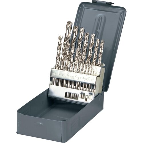 Zestaw wierteł do metalu HSS PROLINE 77219 (19 szt.)