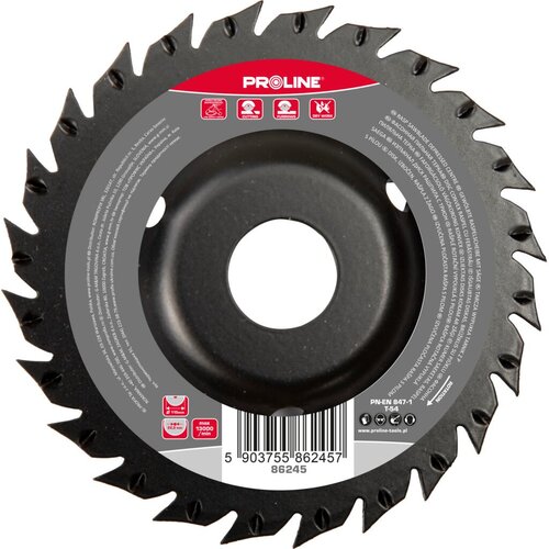 Tarcza wypukła tarnik PROLINE 86246 125 mm
