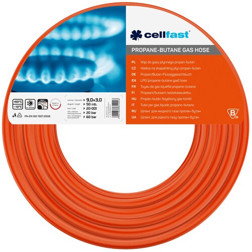 Wąż do gazu CELLFAST 20-001 (50 m)