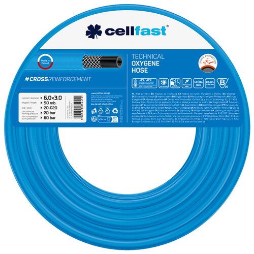 Wąż do tlenu CELLFAST 20-020 (50 m)