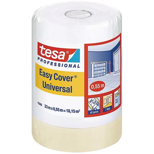 Folia malarska TESA Easy Civer Universal 4368 (33 x 0.55 m) 1 szt.