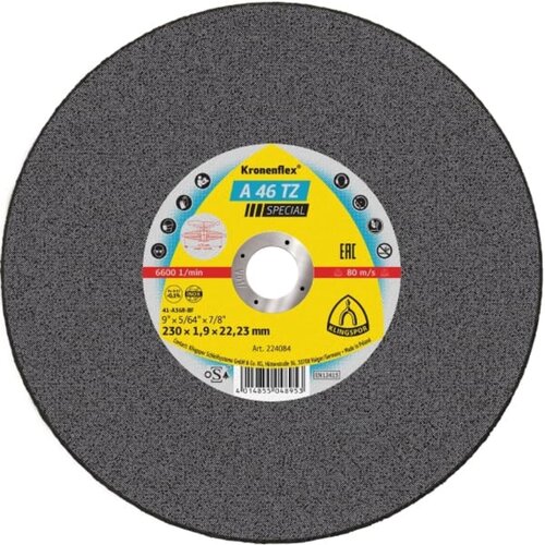 Tarcza do cięcia KLINGSPOR A 46 TZ Special 224084 230 mm