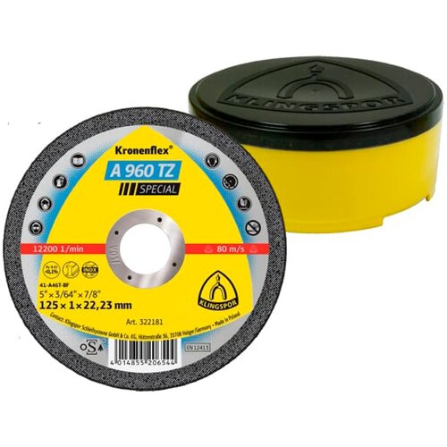 Tarcza do cięcia KLINGSPOR Kronenflex A960TZ Special 322181 125 mm (25 szt.)