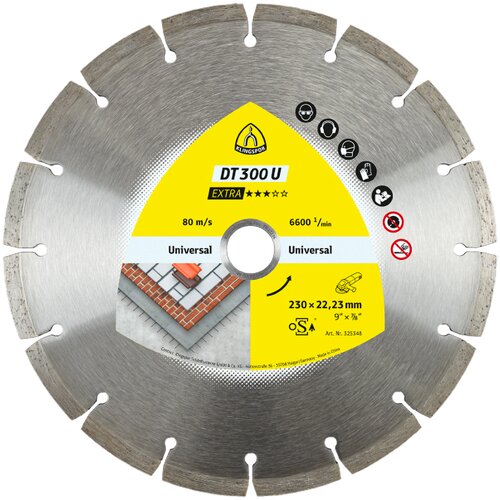 Tarcza do cięcia KLINGSPOR DT300U Extra DT300U 230 mm