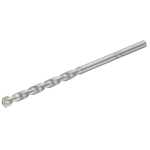 Na zdjęciu znajduje się metalowe wiertło z widocznym spiralnym rowkiem i ostrzem na końcu. Na trzonku wiertła widnieje napis "5,5" oraz "110/80".