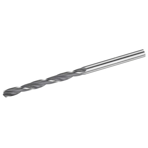 Na zdjęciu widoczne jest metalowe wiertło o spiralnym kształcie, wykonane z połyskującego materiału. Produkt nie posiada żadnych widocznych napisów ani logo.