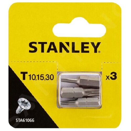 Zestaw końcówek wkrętakowych STANLEY STA61066-XJ ( 3 szt.)