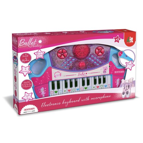 Zabawka interaktywna BONTEMPI Play Keyboard z mikrofonem 041-122577