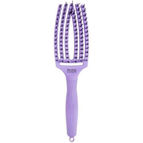 Szczotka do włosów OLIVIA GARDEN Fingerbrush Combo M Fioletowy