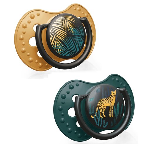 Smoczek LOVI Jungle Vibes Boy 22/902 3-6 m (2 sztuki)