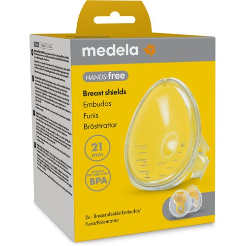 Lejek MEDELA Hands-Free 21 mm (2 szt.)