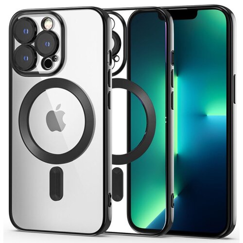 Etui TECH-PROTECT MagShine Magsafe do Apple iPhone 13 Pro Max Czarny