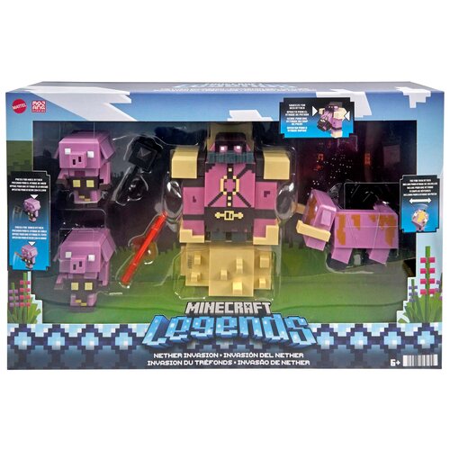 Zestaw figurek MINECRAFT Legends Nether Invasion HFG51