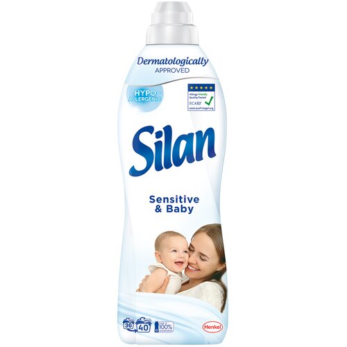 Płyn do płukania SILAN Sensitive and Baby 880 ml