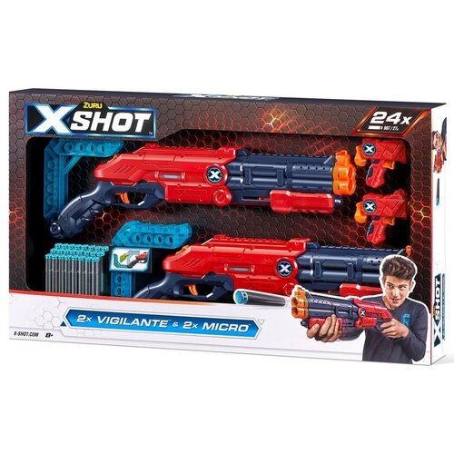 Wyrzutnia ZURU X-Shot Excel Double Vigilante 36584