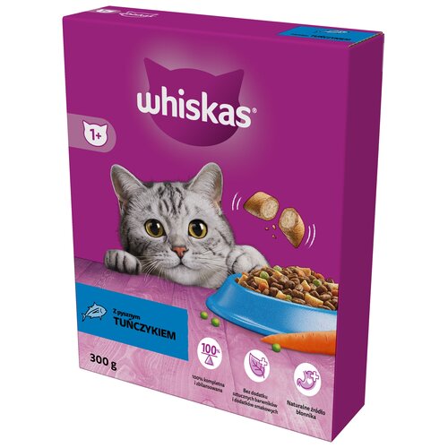 Karma dla kota WHISKAS z tuńczykiem 300 g