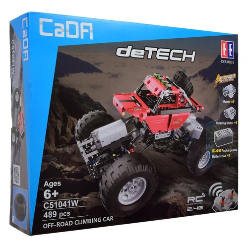 Klocki plastikowe CADA Double Eagle Crawler Zdalne sterowanie C51041W