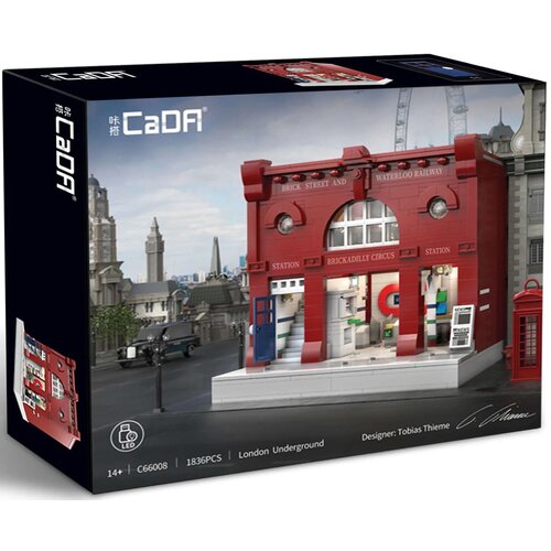 Klocki plastikowe CADA Master Londyńskie Metro London Underground Station C66008W