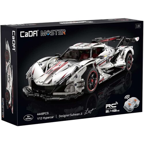 Klocki plastikowe CADA V12 Hypercar C61053W