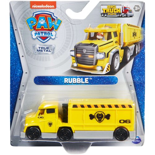 Samochód SPIN MASTER Psi Patrol Rubble Big Truck Pups True Metal