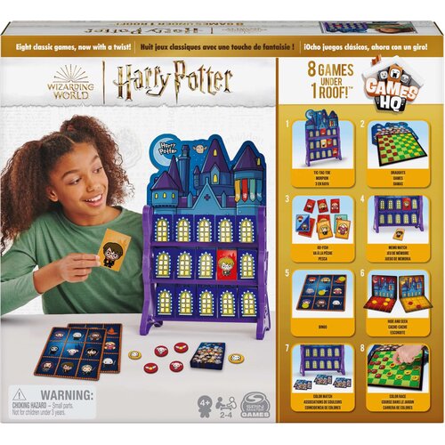Gra planszowa SPIN MASTER Harry Potter Zestaw 8 gier