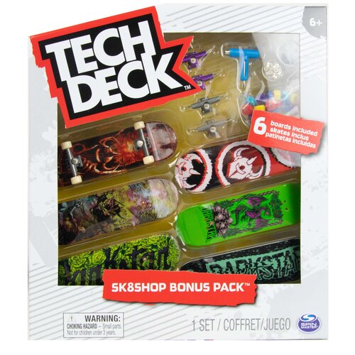 Zestaw do fingerboard SPIN MASTER Tech Deck Sk8Shop Darkstar Bonus Pack