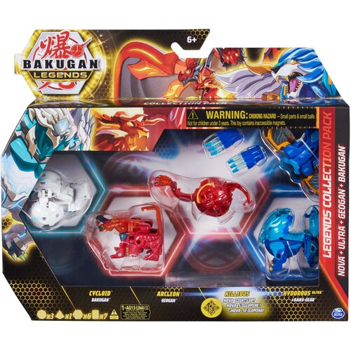 Zestaw figurek SPIN MASTER Bakugan Legends Battle Collection Pack