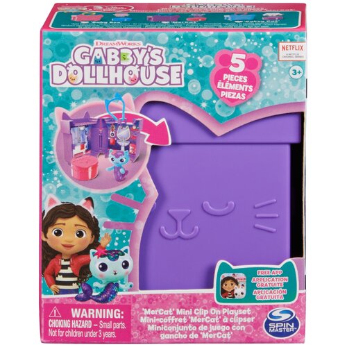 Figurka SPIN MASTER Koci Domek Gabi Syrenkotka Fioletowy Minibox
