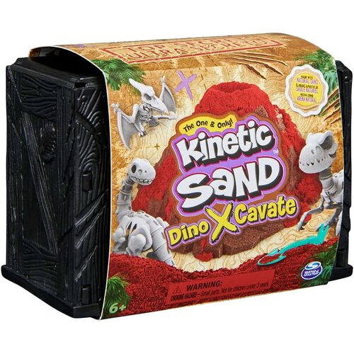 Piasek kinetyczny SPIN MASTER Kinetic Sand Dino XCavate Szkielet Dinozaura 6064301