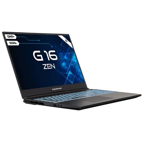 HYPERBOOK G16 Zen 16" IPS 165Hz R7-7735HS 16GB RAM 500GB SSD GeForce ...