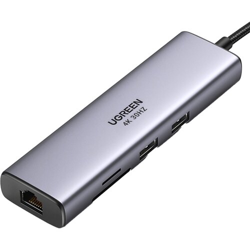 Hub UGREEN Revodok CM512 USB Typu C, Pasywny