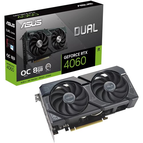 Karta graficzna ASUS Dual GeForce RTX 4060 OC 8G DLSS 3