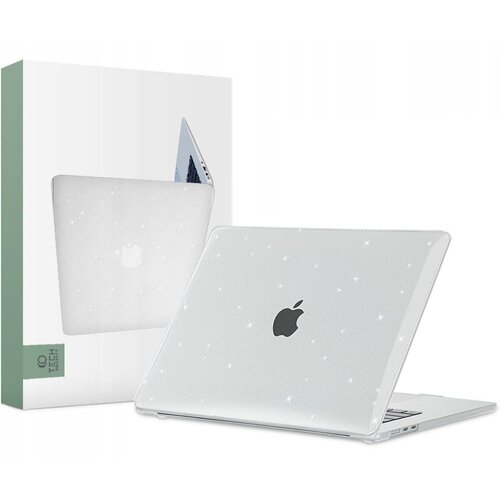 Etui na laptopa TECH-PROTECT Smartshell do Apple Macbook Air 15 2023 Przezroczysty Brokat