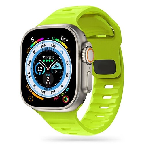 Pasek TECH-PROTECT IconBand Line do Apple Watch 4/5/6/7/8/9/SE (38/40/41mm) Limonkowy