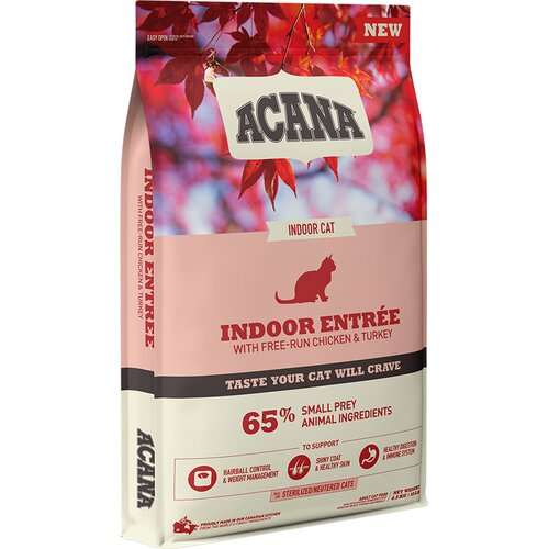 Karma dla kota ACANA Indoor Entree Kurczak z indykiem 4.5 kg