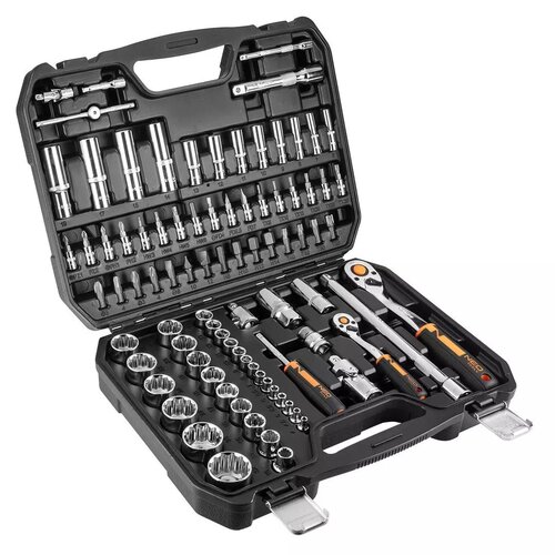 Zestaw kluczy nasadowych NEO TOOLS 10-060 1/2, 1/4 cala (86 elementów)