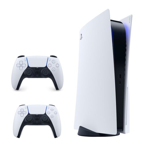 Konsola SONY PlayStation 5 + Kontroler SONY DualSense Biały