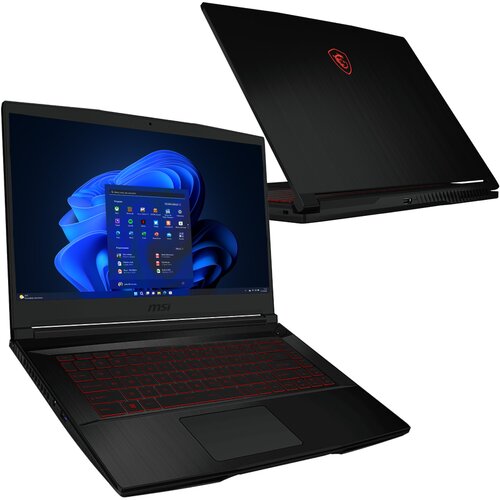 Laptop MSI Thin GF63 12VE-264PL 15.6" IPS 144Hz i5-12450H 16GB RAM 512GB SSD GeForce RTX4050 Windows 11 Home