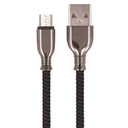 Kabel USB - Micro USB SETTY FC-M 3A 1 m Czarny